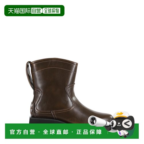 香港直邮Ganni 铆钉低帮靴厚底鞋女靴 S3024 【付后1h可退】