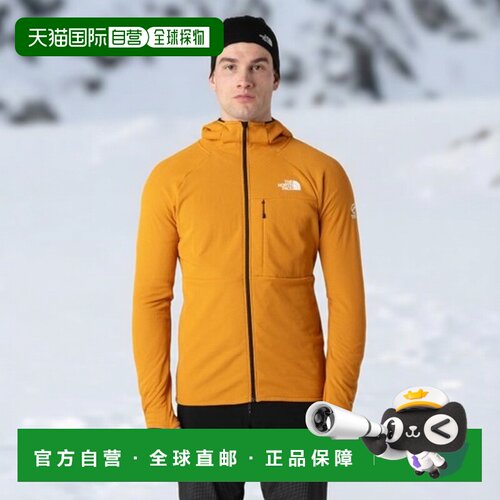 自营欧洲直邮THE NORTH FACE北面 FUTUREFLEECE男士再生聚酯连帽