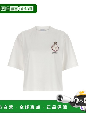 1h可退 香港直邮off-white 女士 'Royal Crown' T恤 OWAA124S26JE