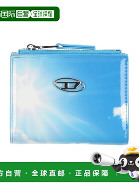 1h可退 香港直邮Diesel 迪赛 女士 钱包 blue蓝色 舒适时尚