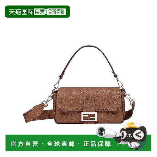 香港直邮Fendi 徽标单肩包 8BR600ARBB手提包