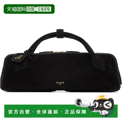 1h可退 香港直邮Alaia 女士 黑色 Le Teckel 手提包 AA1S06026I06