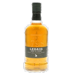 欧洲直邮ledaig利得歌/里爵威士忌10年46.3%700ml英国礼盒装洋酒