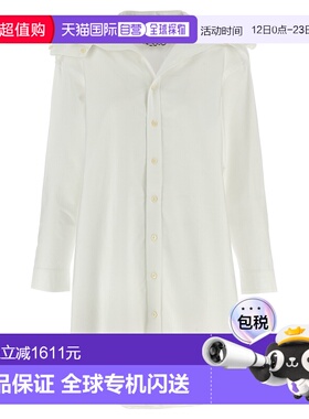 1h可退 香港直邮Y PROJECT 女士 Chemisier 连衣裙 101DR004EVERG