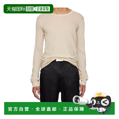 1h可退 香港直邮Rick Owens Temple Basic 长袖 T 恤 RU01F2252UC