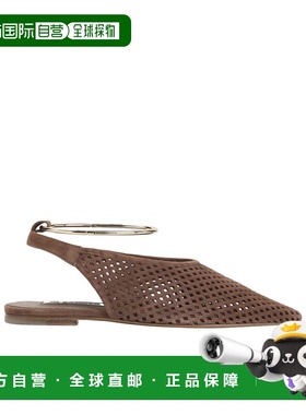 香港直邮Jil Sander 尖头平底凉鞋 J15WX0019-P7587