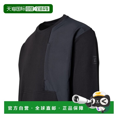 香港直邮HERNO 男士针织衫 JG00024UL500179300 SS2023 黑色长袖
