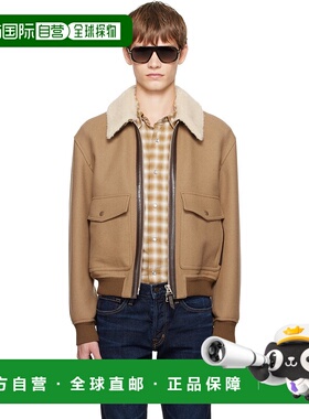 香港直邮Tom Ford 汤姆 福特 男士 驼色 Double Splittable Shear