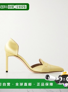 香港直邮Tom Ford 汤姆 福特 女士 Eva 多尔赛绸缎浅口鞋 W3772TS