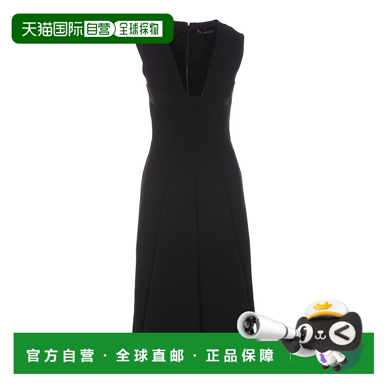 香港直邮versace 范思哲 女士 无袖中长连衣裙 10109031A00540