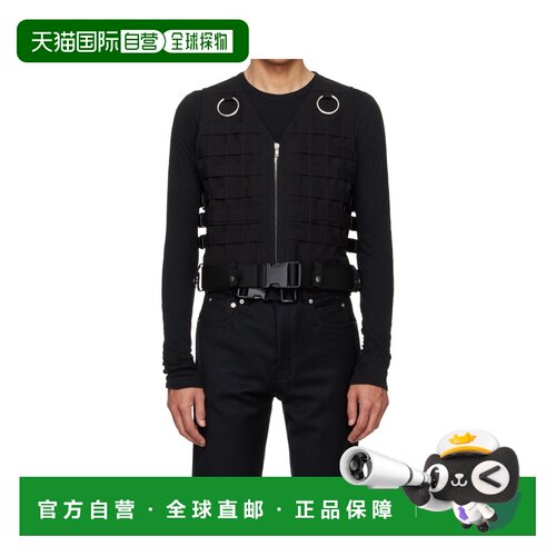 香港直邮RICK OWENS 男士马甲 RL01F2713CCVS09BLACK SS2026