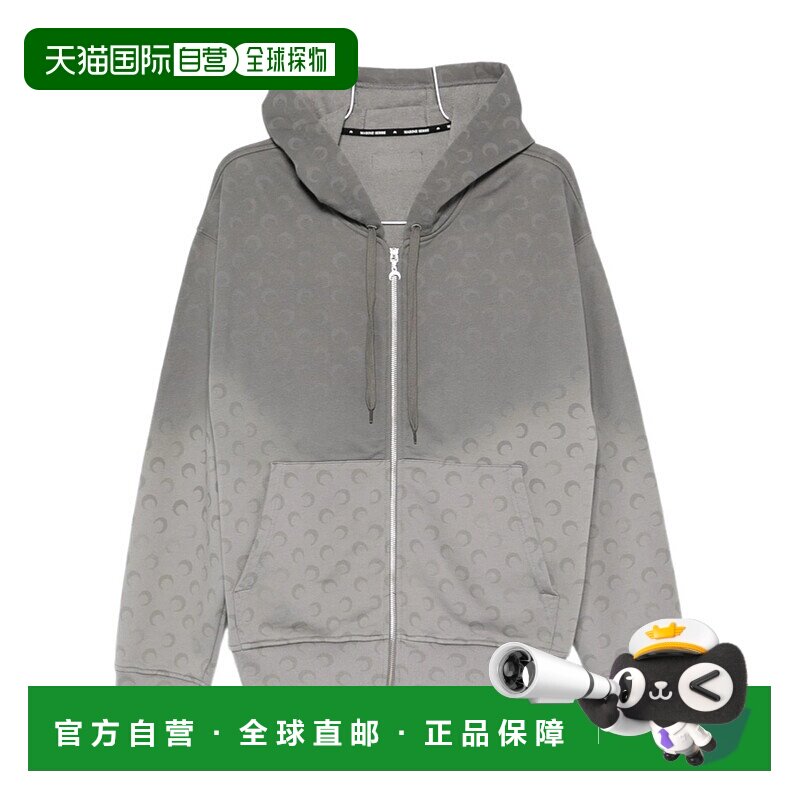 香港直邮Marine Serre 拉链毛衣 UST017BCJER0073GR长袖