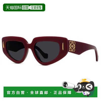 香港直邮LOEWE 罗意威 女士 Anagram LW40160I 66A 太阳镜 LW4016