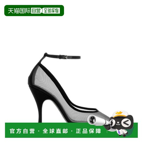 香港直邮ALAIA 女士高跟鞋 AA3E1031A063999 AW2026 黑色 网眼高