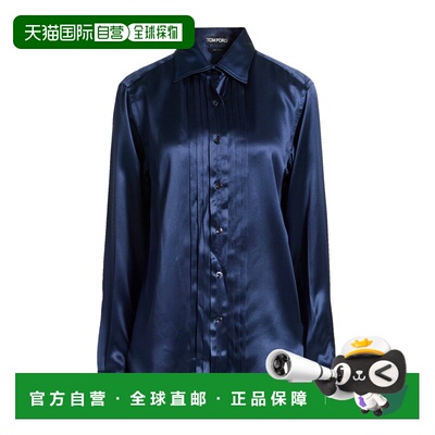 香港直邮Tom Ford 汤姆 福特 女士 Blouses 真丝衬衫
