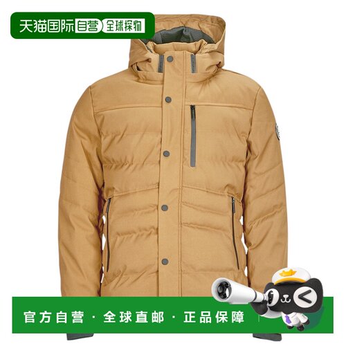 欧洲直邮Deeluxe  CHIRO 男装派克大衣连帽外套 P6600M-CHESTNUT