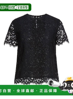 1h可退 香港直邮Blumarine 蓝色情人 女士 上衣 black黑色 舒适时