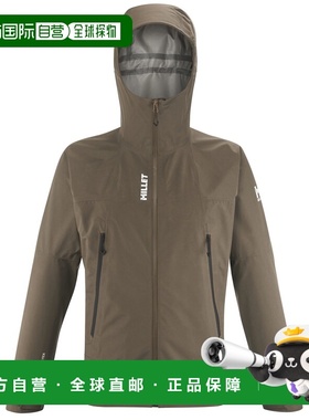 自营欧洲直邮Millet觅乐 SENECA 科技防水面料3L男士外套 米色