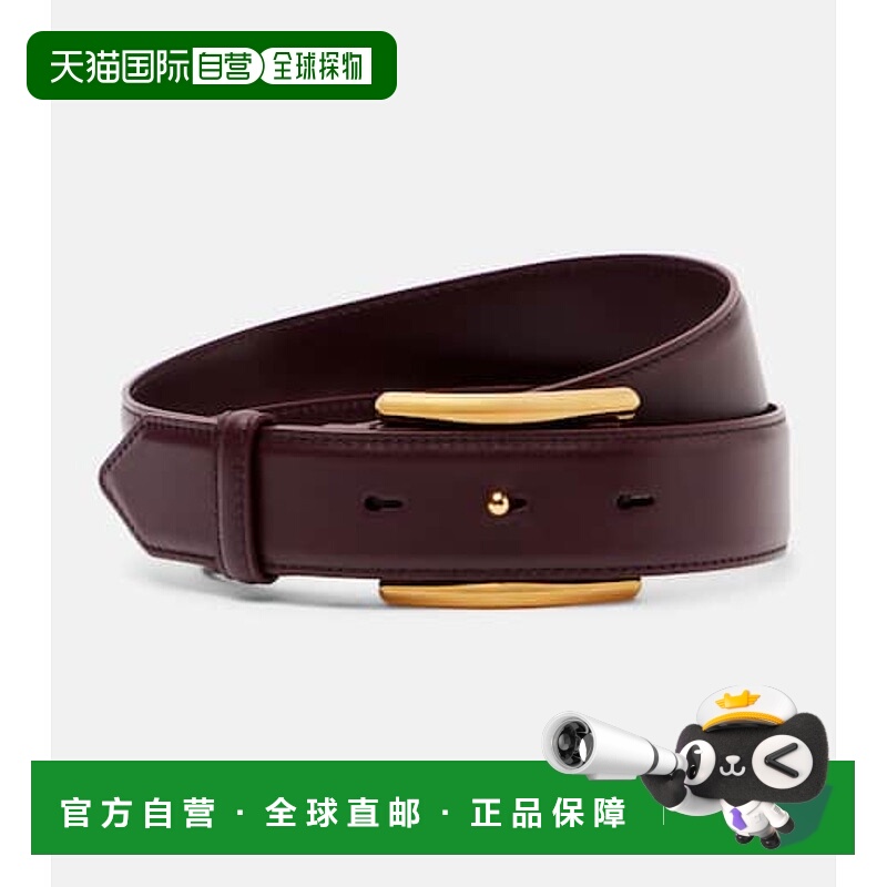 1h可退 香港直邮alaia 女士 Curve 皮带腰带 red红色 舒适时尚