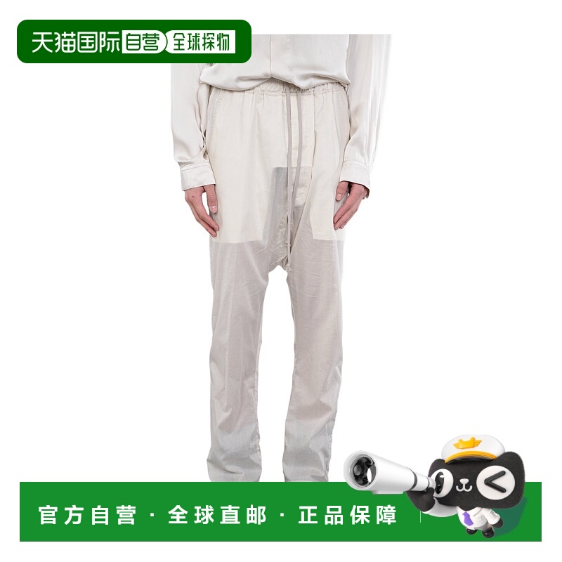 香港直邮Rick Owens 抽绳休闲裤 RU01E5380 CV