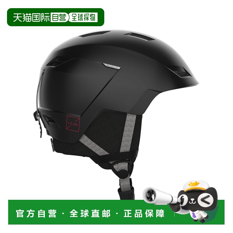 自营欧洲直邮Salomon萨洛蒙 ICON LT ACCESS女士黑色滑雪头盔