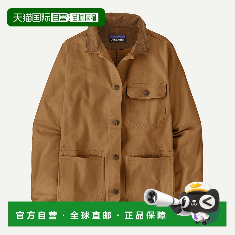 自营欧洲直邮PATAGONIA 女士Point Reyes帆布外套