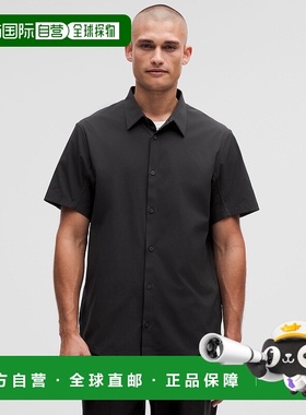 自营1h可退 欧洲直邮LULULEMON露露乐檬 Airing Easy 短袖衬衫