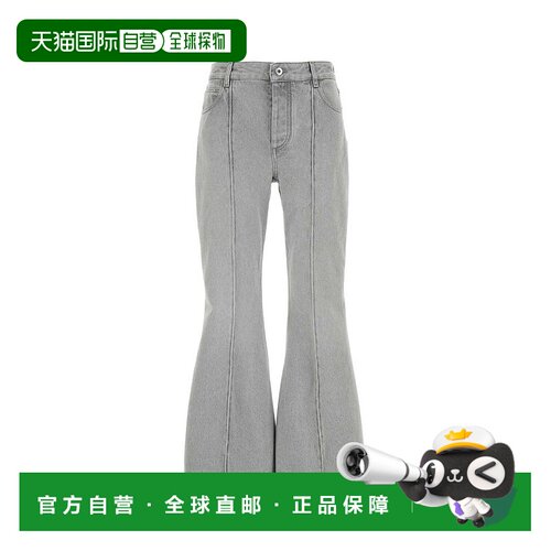 香港直邮Bottega Veneta 葆蝶家 女士 水洗喇叭牛仔裤 804819V4LP