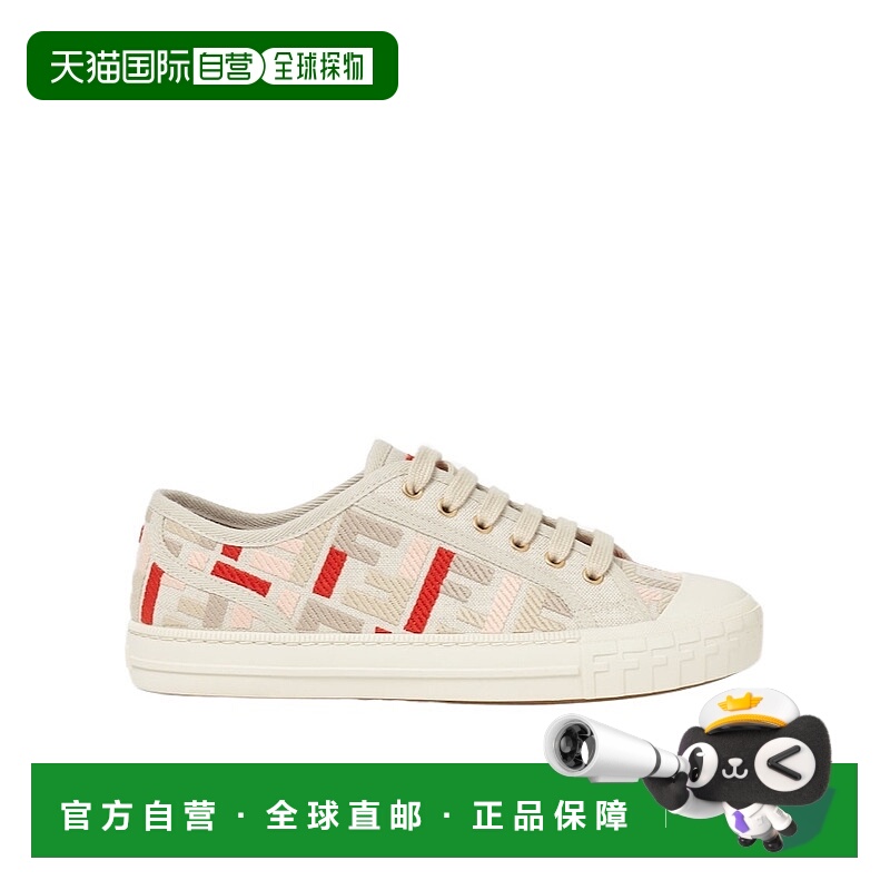 香港直邮FENDI 25FW Domino 低帮运动鞋 Women
