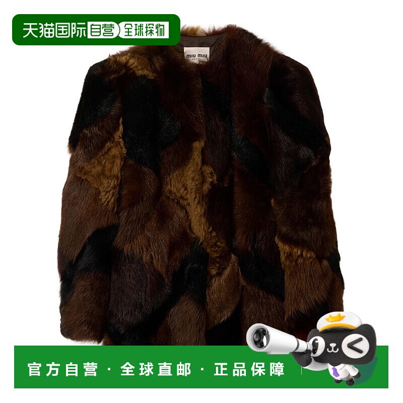 香港直邮Miu Miu 长袖夹克 MPS777181PSOOO皮草