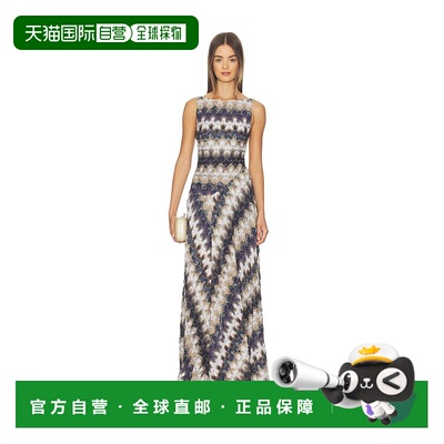 香港直邮MISSONI 米索尼 女士 无袖长款连衣裙 DS26SG3PBR015J