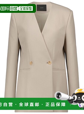 1h可退 香港直邮JOSEPH 约瑟夫 女士 Jem 棉质斜纹布西装外套