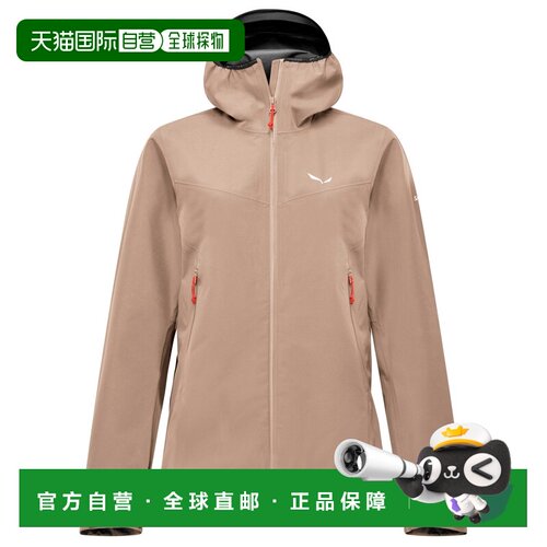 1h可退 欧洲直邮SALEWA 女士户外风衣 1024603QUICKSAND CO 驼色