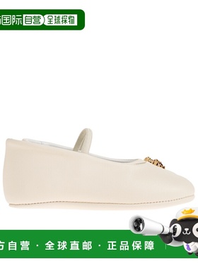 香港直邮Versace 圆头芭蕾舞鞋 10231501A17141