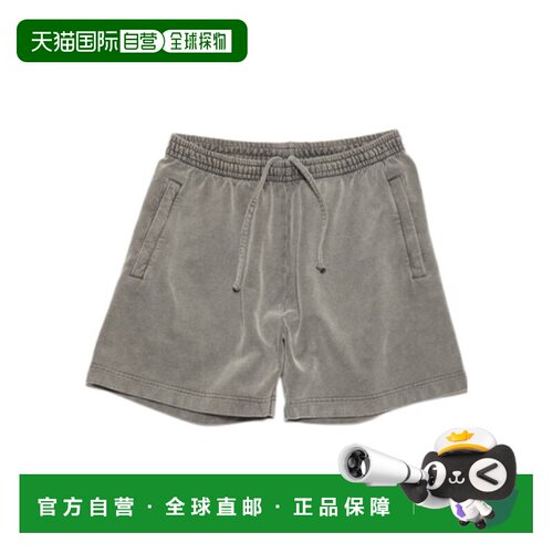 1h可退 香港直邮ACNE STUDIOS 男士短裤 CE0038BM0 SS2026 灰色