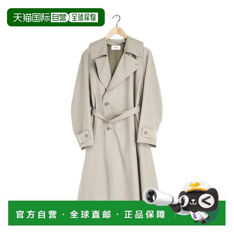 香港直邮Lemaire 长袖风衣 CO1127 LF414休闲中长款西装