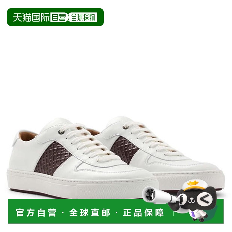 1h可退 香港直邮BOSS 波士 男士 Mirage 网球训练鞋 white白色 舒