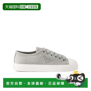 香港直邮Prada 1E958N3T0BFD025普拉达 棉质华达呢运动鞋