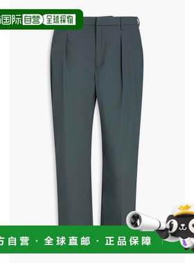 香港直邮valentino 华伦天奴 男士 棉混纺府绸长裤 V0RGA6529N71M