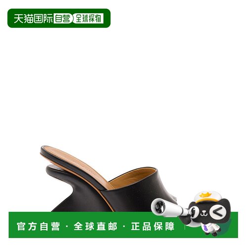 香港直邮off-white 女士 露趾徽标高跟凉鞋 OWIJ042S24LEA001女鞋