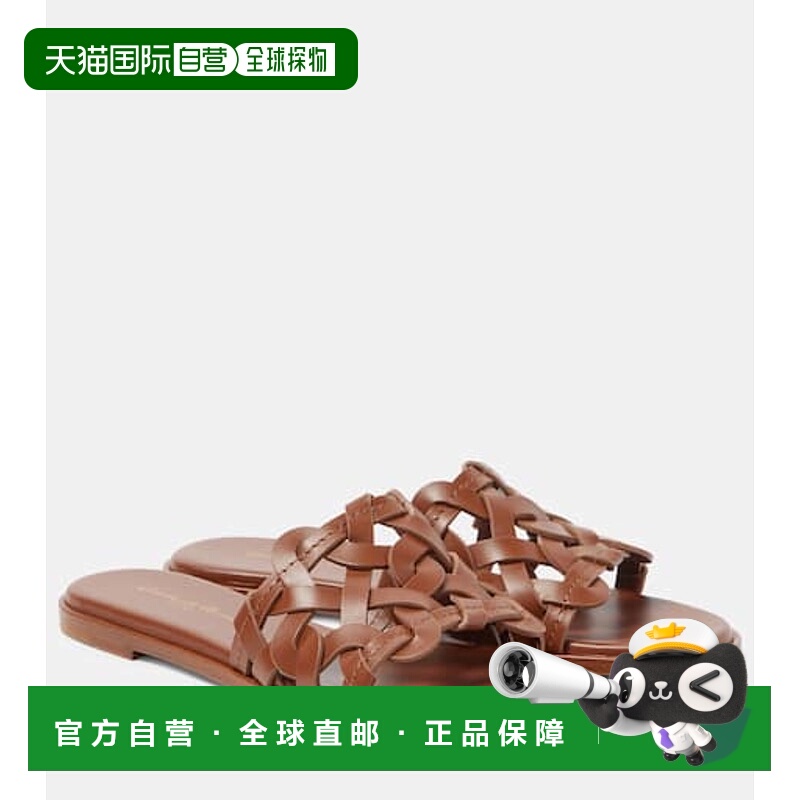 香港直邮Gianvito Rossi 吉安维托 罗西 女士 Amalfi 皮质凉拖