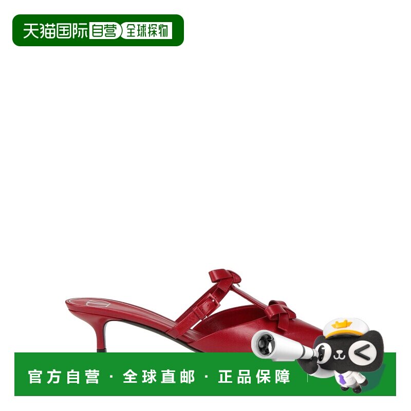 香港直邮valentino 华伦天奴 女士 Mules 木屐 red红色 舒适时尚