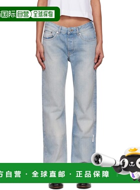 香港直邮off-white 女士 蓝色 New 90S Fit 牛仔裤 2YA06DS26DEN0