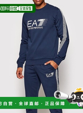 香港直邮EA7 Emporio Armani 徽标长袖卫衣 3KPM67PJ05Z1554