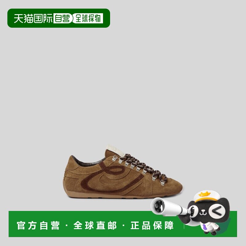 自营欧洲直邮Claudie Pierlot Swing女士牛皮棕色皮革户外风运动