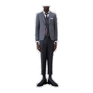 香港直邮Thom Browne super 120s斜纹布后系带正装西裤 MTC001A00