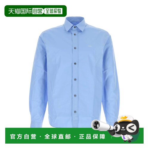1h可退 香港直邮PRADA 男士衬衫 UCN611SWMO10IVF0YRX AW2025 浅