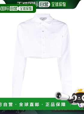 香港直邮Coperni 女士 白色衬衫 COPCH27300OPTWHT