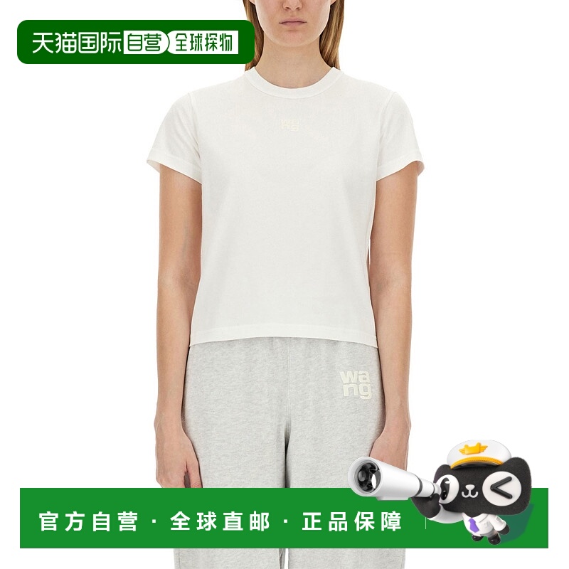 1h可退 香港直邮Alexander Wang 亚历山大 王T系列 女士 SHRUNK T