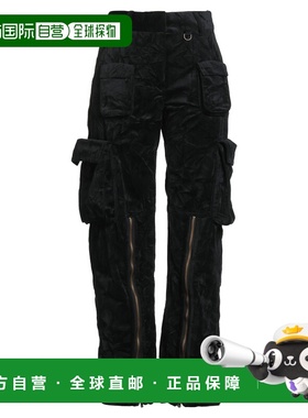 香港直邮Acne Studios 艾克妮 女士 休闲长裤 black黑色 舒适时尚